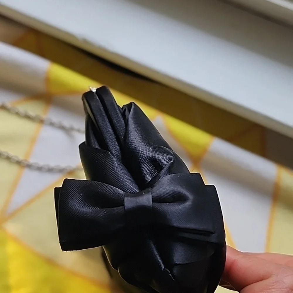 EUC- La Sera by franchi  Evening Satin Clutch Purse